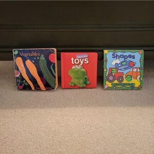 Bundle of 3 baby's 1st hard cover books